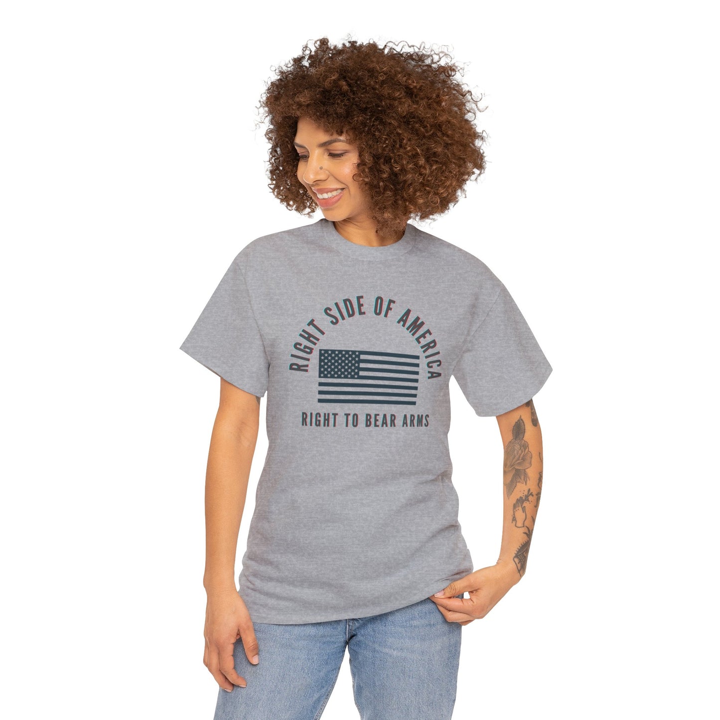 Right Side America Shirt, Patriot Shirt, Veteran's Day, Independence Day, Labor Day