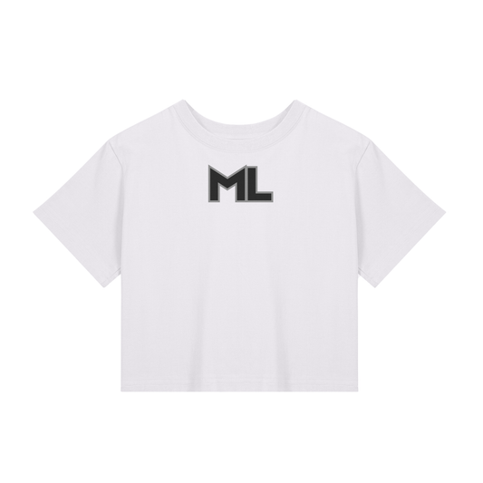 ML Crop Halter Baby Tee Seamless T-Shirt