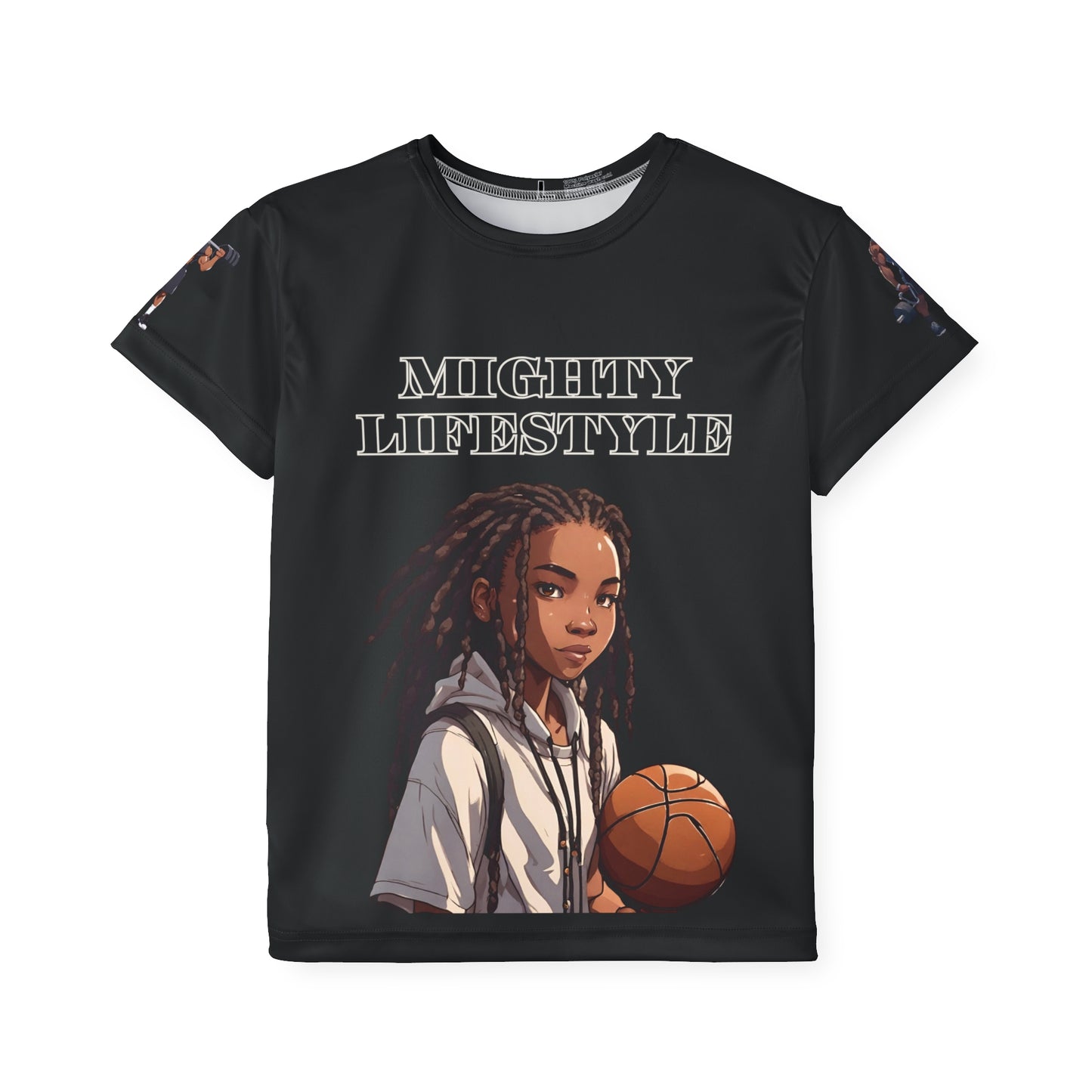 Youth Basketball Anime Jersey Shirt, Kids Sports Jersey | Mighty Lifestyle Basketball | Kid Basketball