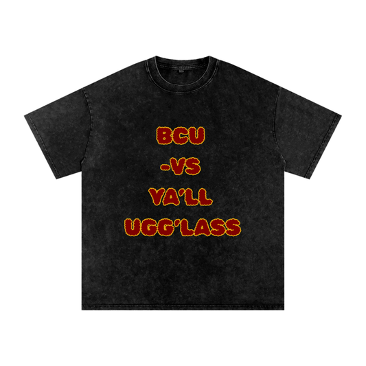 BCU Famu Shirt FAMU Rattler Tee Proud FAMU Tshirt Snow Washed Oversized Cotton T-Shirt | UGG’LASS