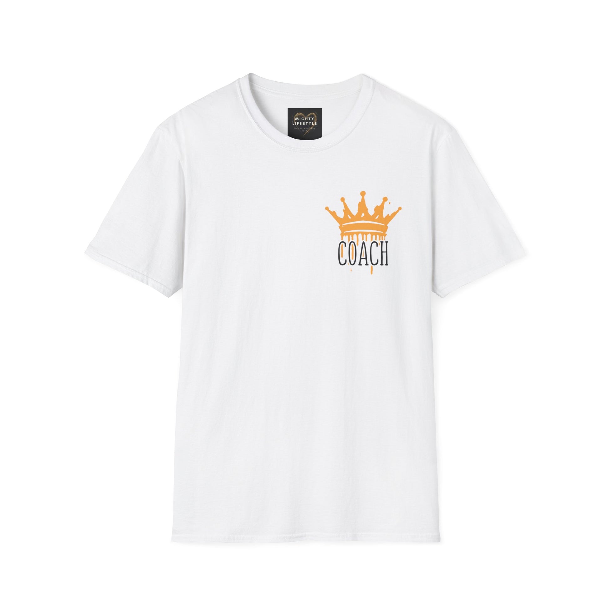 Coach | Statement Shirt | Coach Crown | Elite Coach Top Coach Best Coach Gift for Coach | Sports Shirt | Mighty Lifestyle | Softstyle T-Shirt Mighty Lifestyle Basketball Sports Coach - Mighty Lifestyle