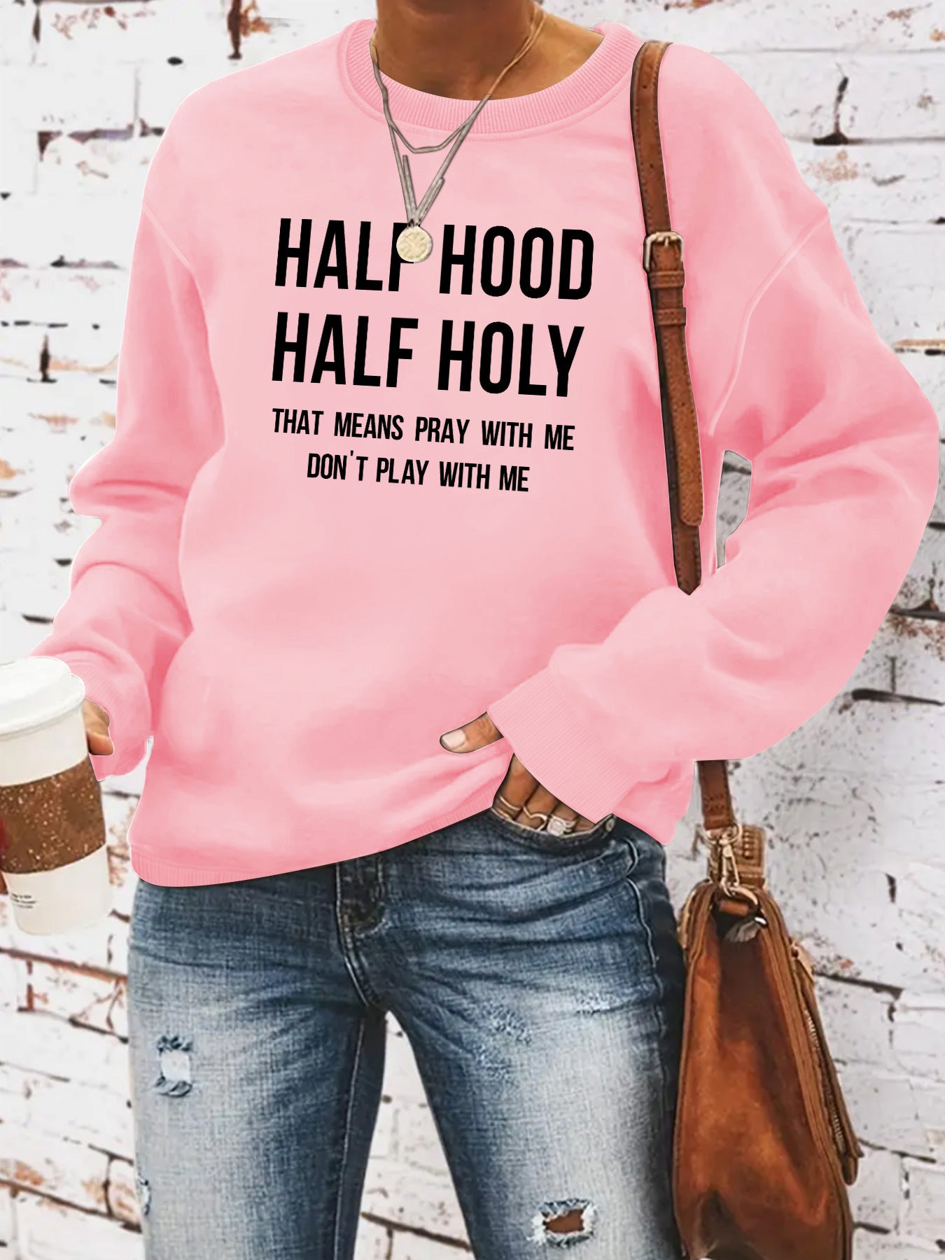 HALF HOOD HALF HOLY hoodie Dont Play With Me