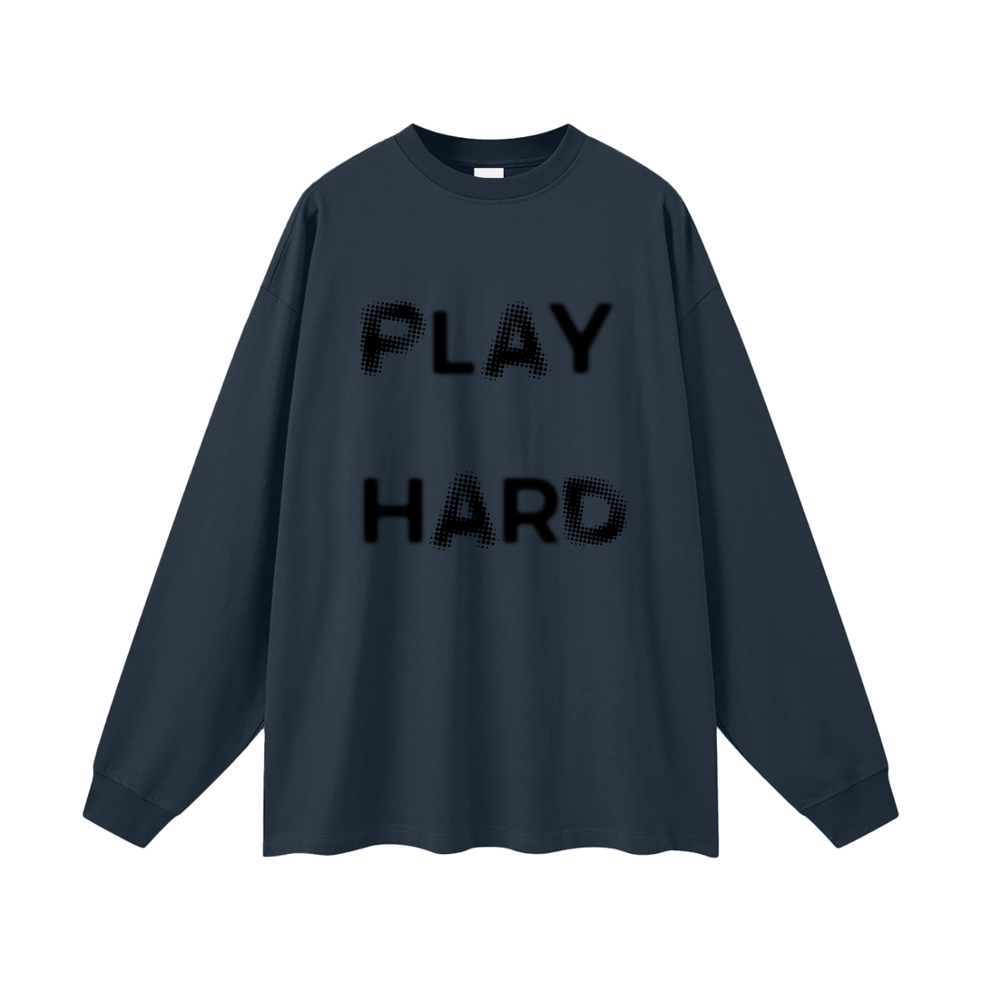 Play Hard Oversized Unisex Long Sleeve T-Shirt