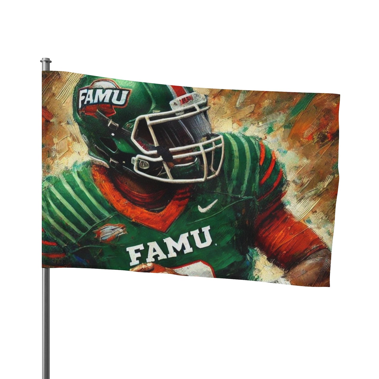 FAMU Football Flag Florida A&M University Rattler Flag