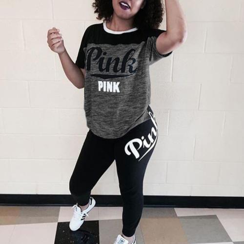 Pink Casual Set | Women’s Two-Piece Lounge Set – Breathable, Lightweight, and Effortlessly Chic