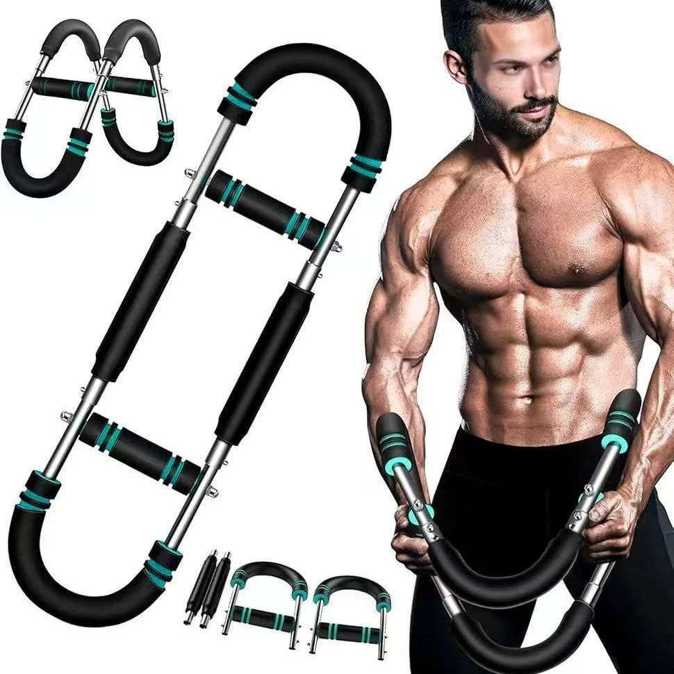 Adjustable Chest Workout Arm Trainer – Home Fitness Equipment for Chest Lift & Firming | Get Rid of Man Boobs, Sculpt Chest, Upper Body Strength Tool for Men & Women
