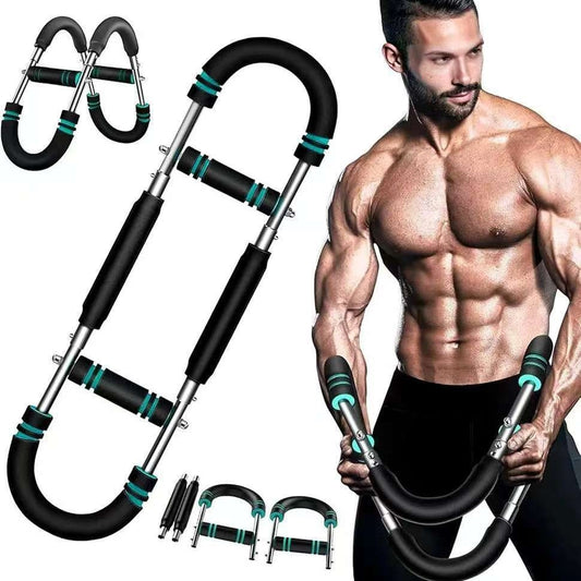 Adjustable Chest Workout Arm Trainer – Home Fitness Equipment for Chest Lift & Firming | Get Rid of Man Boobs, Sculpt Chest, Upper Body Strength Tool for Men & Women