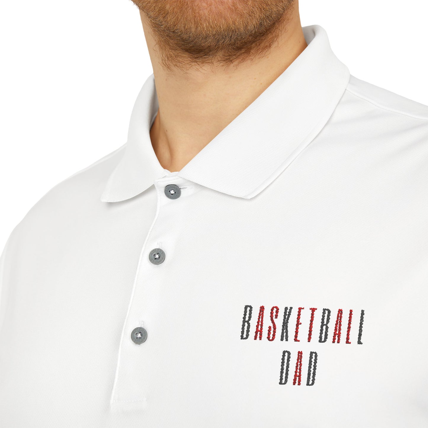 BW Adidas Performance Polo - Ideal for Basketball Tournaments, Golf & Training - Father's Day Gift