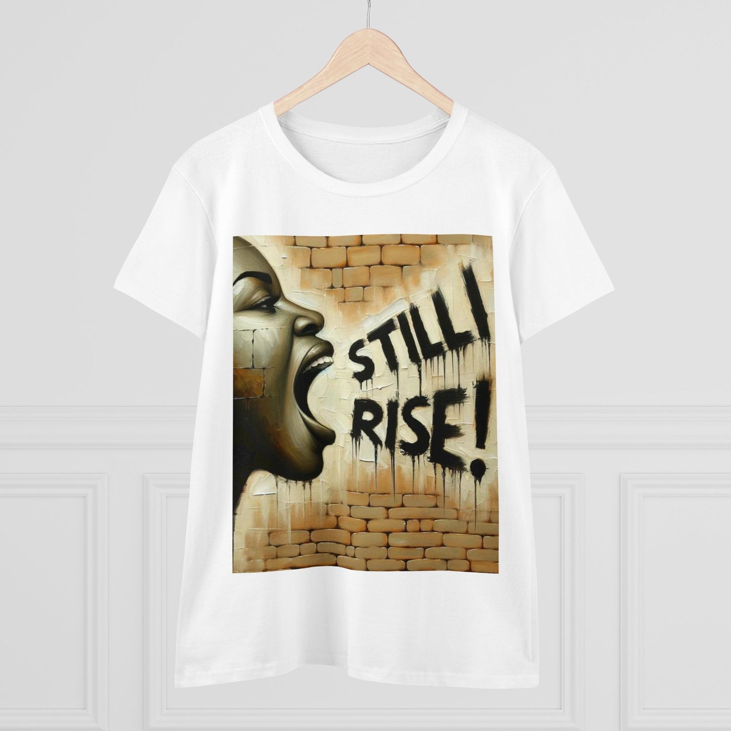 Still I Rise | Black History Shirt | Women's Shirt | Women's Midweight Cotton Tee