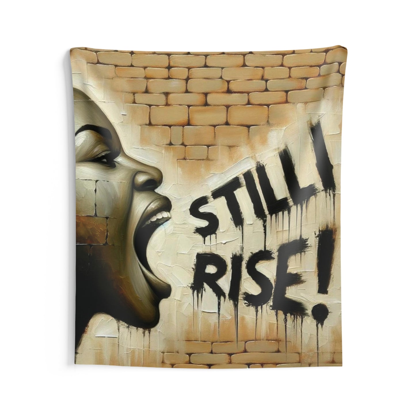 Still I Rise Art | Mansion Decor | Dorm Decor | Still I Rise Apartment Wall Art | Indoor Wall Tapestries |Still I Rise Art Tapestry