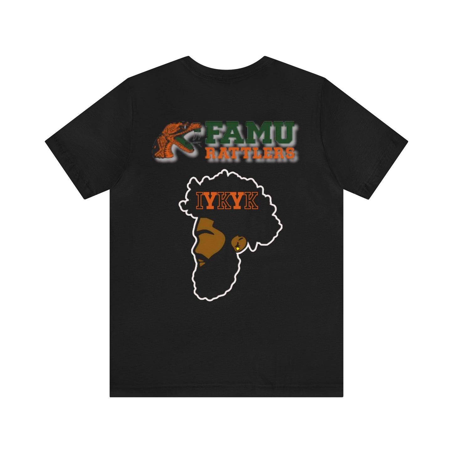 Rattler Shirt Male Afro, FAMU Shirt, FAMU Grad, FAMU Alum, Gift For Rattler, Gift for Rattler Alum