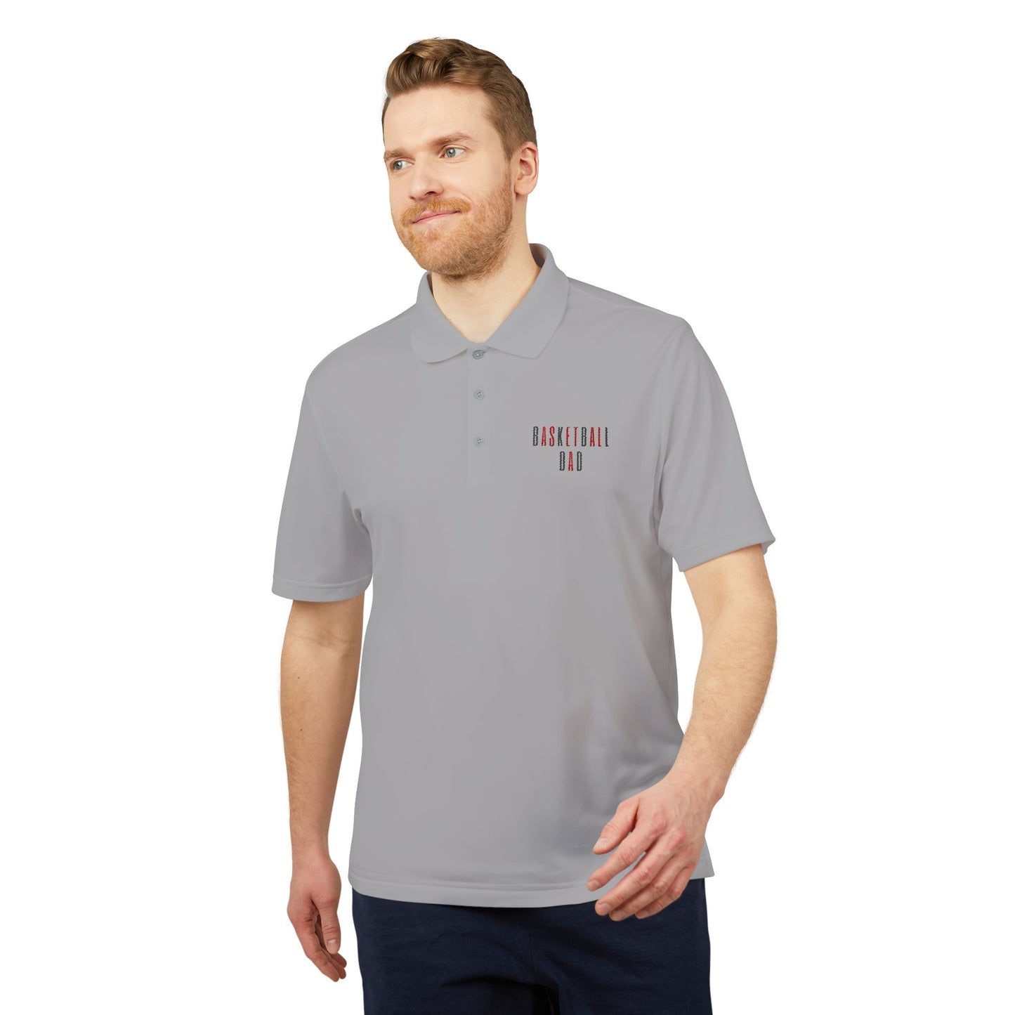 BW Adidas Performance Polo - Ideal for Basketball Tournaments, Golf & Training - Father's Day Gift