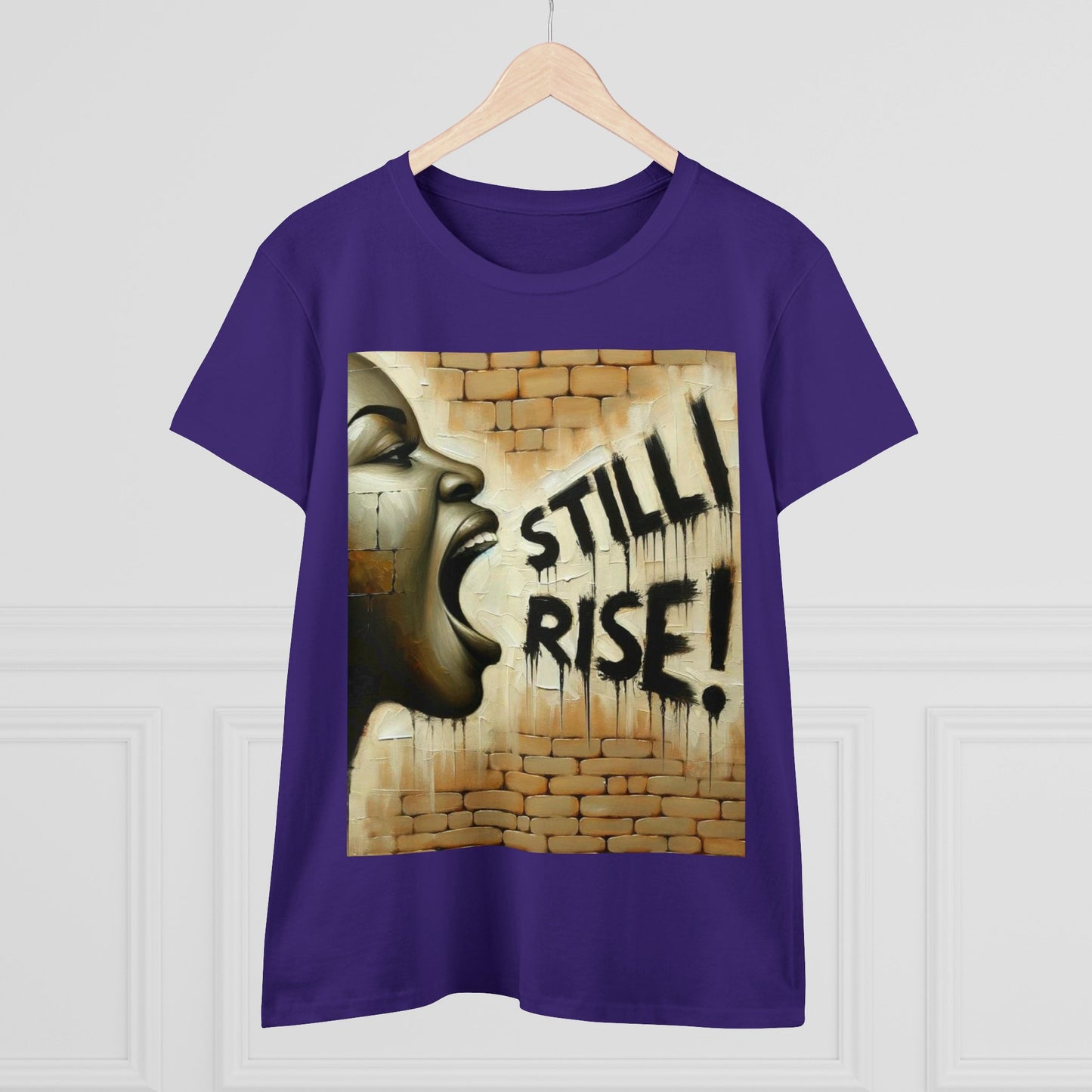 Still I Rise | Black History Shirt | Women's Shirt | Women's Midweight Cotton Tee