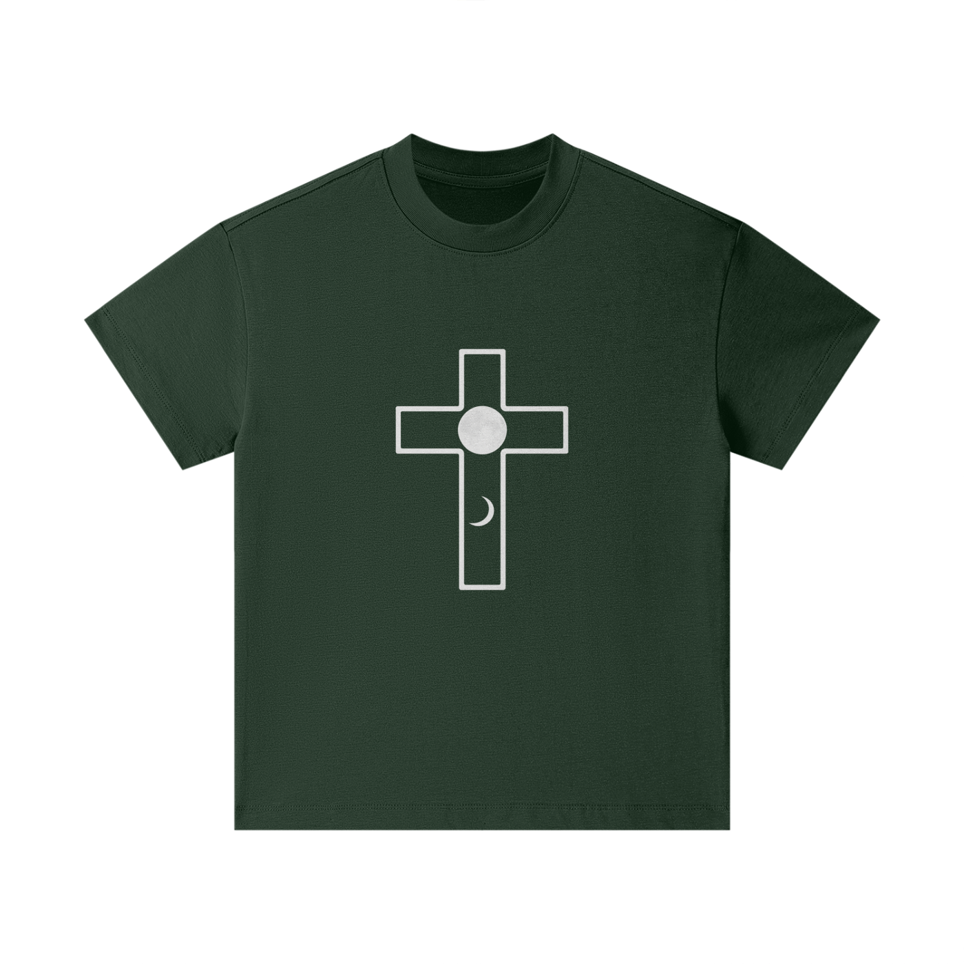 Cross Moon Phase Faith Based Shirt Essential Kids' T-shirt