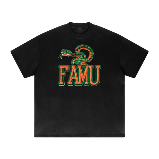 FAMU Rattler Shirt Rattler Tee Proud FAMU Shirt HBCu FAMU Heavyweight Drop Shoulder T-Shirt