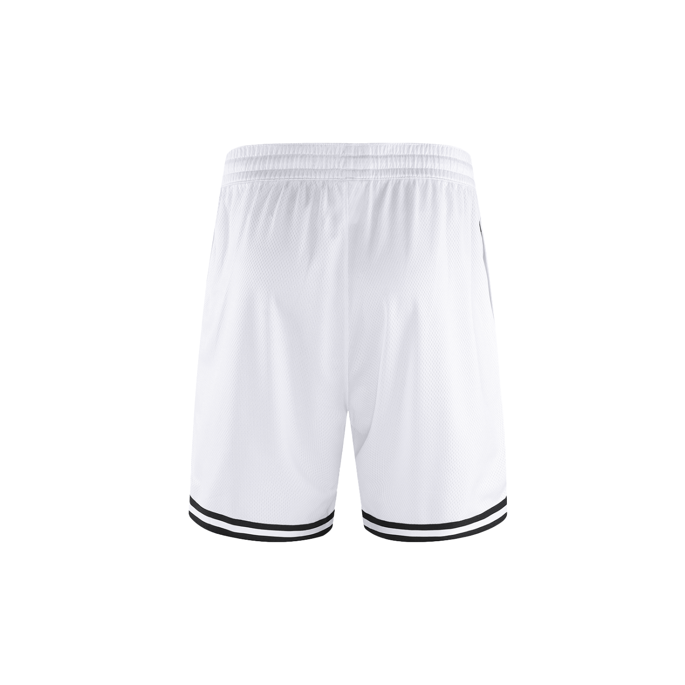 Three Cross Triple Cross Faith Based Classic Stripe Trim Basketball Shorts