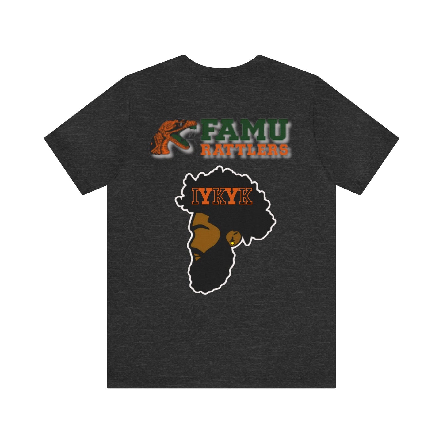 Rattler Shirt Male Afro, FAMU Shirt, FAMU Grad, FAMU Alum, Gift For Rattler, Gift for Rattler Alum