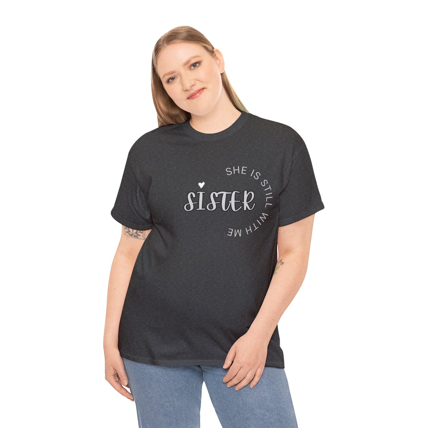 SISTER IN HEAVEN, Honor a deceased sister, Remember a sister, Shirt for someone that misses their sister, Sister