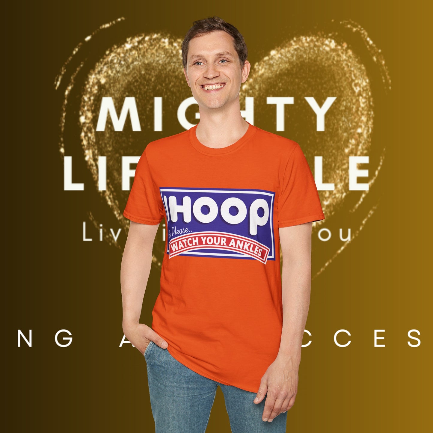 Basketball Shirt | IHoop Ankles Shirt | Sports Shirt | Gift for Baller | Baller Shirt | Mighty Lifestyle |  Softstyle T-Shirt