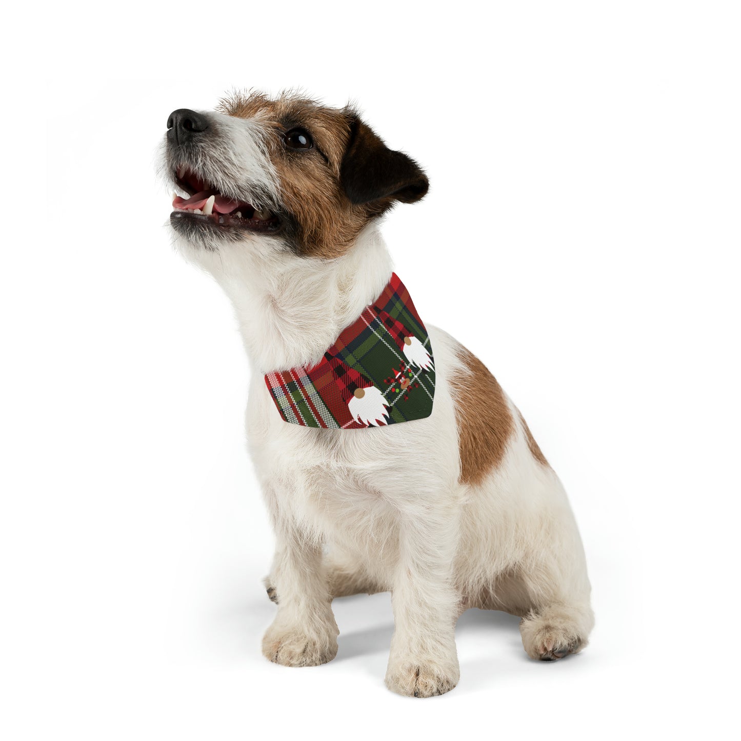 Plaid Christmas, Holiday, Festive Bandana Pet Bandana Collar for dogs or cats