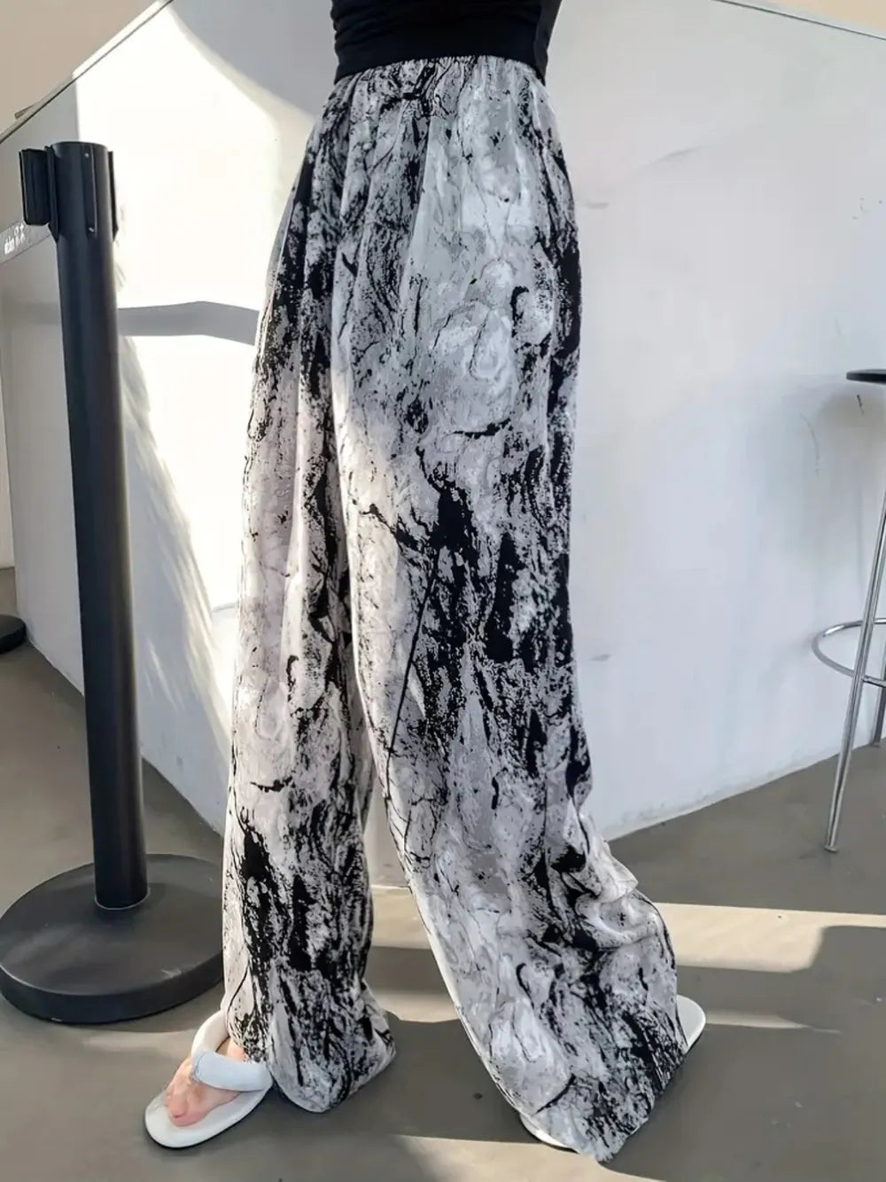 Women’s Trendy Printed Wide Leg Pants