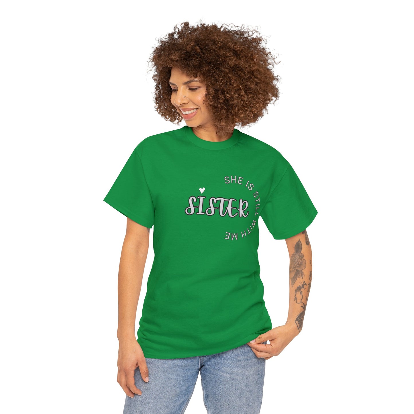 SISTER IN HEAVEN, Honor a deceased sister, Remember a sister, Shirt for someone that misses their sister, Sister