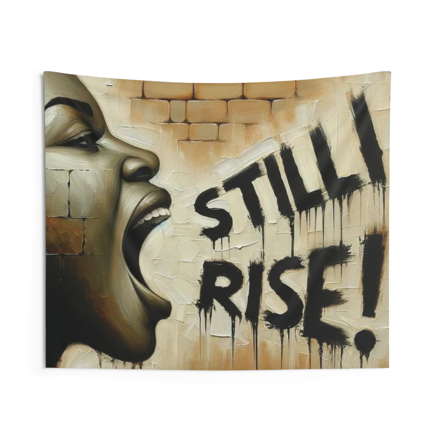 Still I Rise Art | Mansion Decor | Dorm Decor | Still I Rise Apartment Wall Art | Indoor Wall Tapestries |Still I Rise Art Tapestry