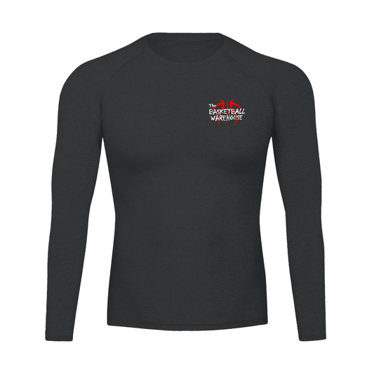 BW Performance Adult Long Sleeve Tee – Skinny Fit Compression Activewear Shirt for Gym, Running, Training & Daily Wear