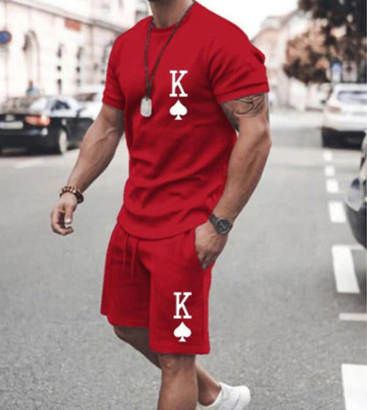 Trendy and Bougie King Biz | Scientific Physics Formula T-shirt Set 3D Printed Short Sleeve Shorts Set Loose Top