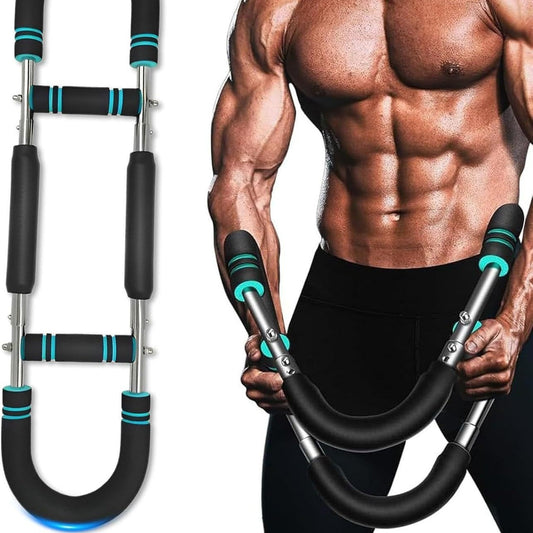 Adjustable Chest Workout Arm Trainer – Home Fitness Equipment for Chest Lift & Firming | Get Rid of Man Boobs, Sculpt Chest, Upper Body Strength Tool for Men & Women