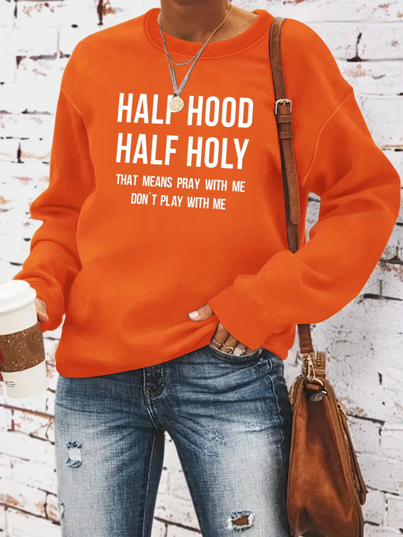 HALF HOOD HALF HOLY hoodie Dont Play With Me