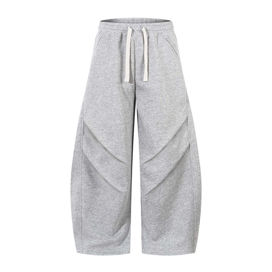 Baddie Baggy Wide Leg Pants | Street Style Pleated Wide-Leg Casual Pants  Loose Straight Tube Sports Trousers | Baggy Wide Leg Pants