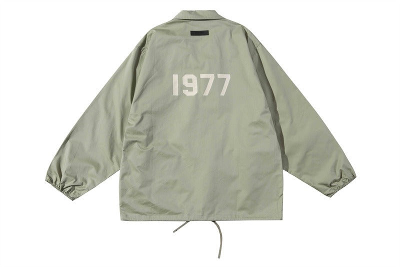 ESSENTIALS Style1977 Jacket Flocked Printed Jacket High Street Jacket