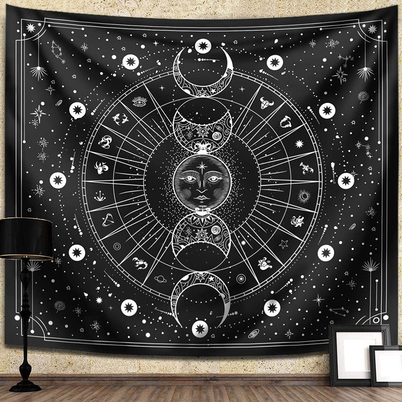 Tapestry Home Bohemian Tapestry Room Decoration Various African Women moon Jungle Trees Woods Cloth Decorative Cloth Tapestry