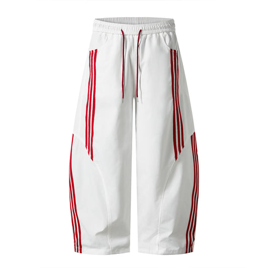 Retro Side Stripe Wide-Leg Pants – Unisex Loose Fit Jogger Trousers with Drawstring Waist | Streetwear Track Pants for Men & Women
| Retro Side Stripe Casual Pants for Men and Women, Loose Fit Wide Leg Long Trousers