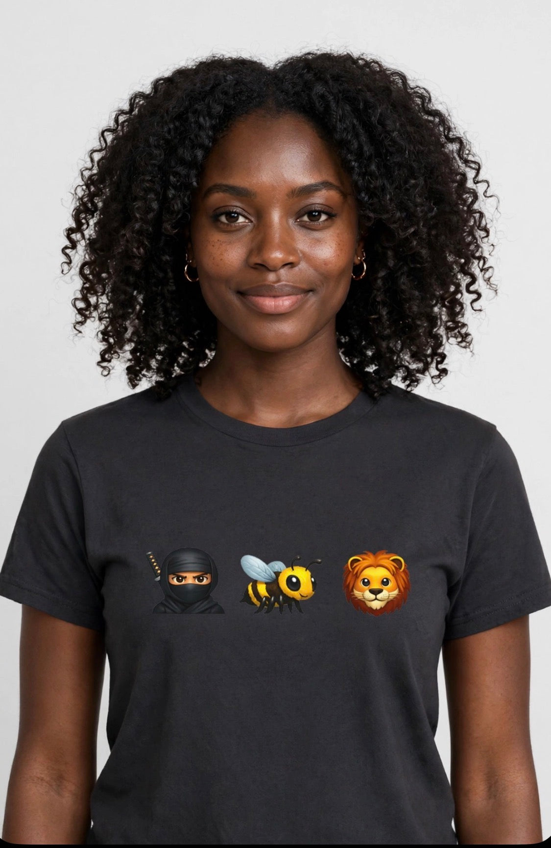 Ninjas Be Lyin' Emoji Tee — Ninjas • Bee • Lion Graphic T-Shirt
