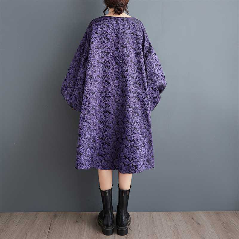 TikTok Viral Luxury Japanese Modern Style Short Moo Moo Dress – Oversized Jacquard Bubble Sleeve Mini Dress for Women | Retro Chic Loose Fit
TikTok Viral Modern Short Moo Moo  oversized loose three-dimensional jacquard bubble sleeve dress for women