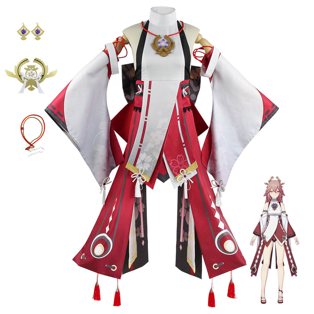 The Original God Cosplay | Eightfold God Child Cos Costume Temperature Character Cute Wind Game With The Same Full Set Of Cosplay Eightfold God Child