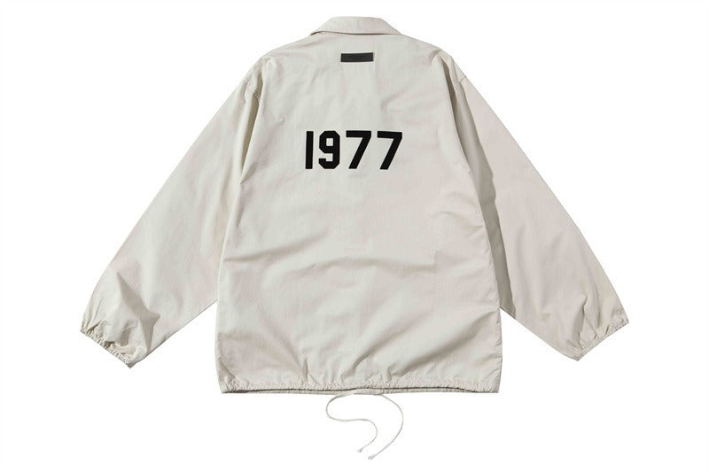 ESSENTIALS Style1977 Jacket Flocked Printed Jacket High Street Jacket