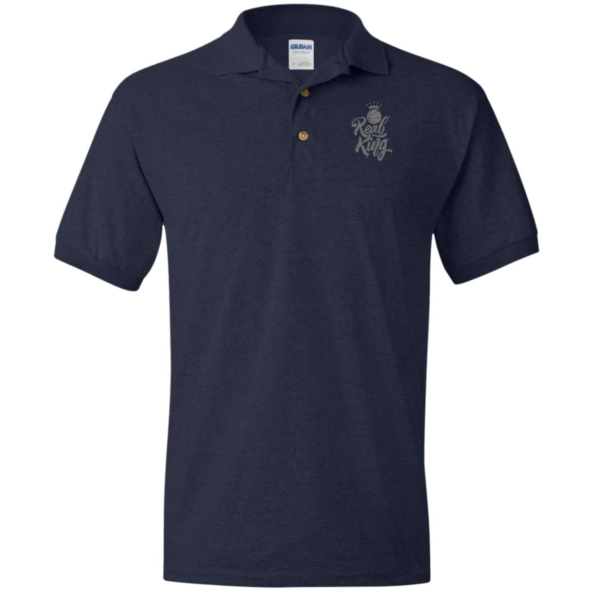 Real Basketball King Goat Jersey Polo Shirt Coach Polo; Athlete Polo; Player Polo