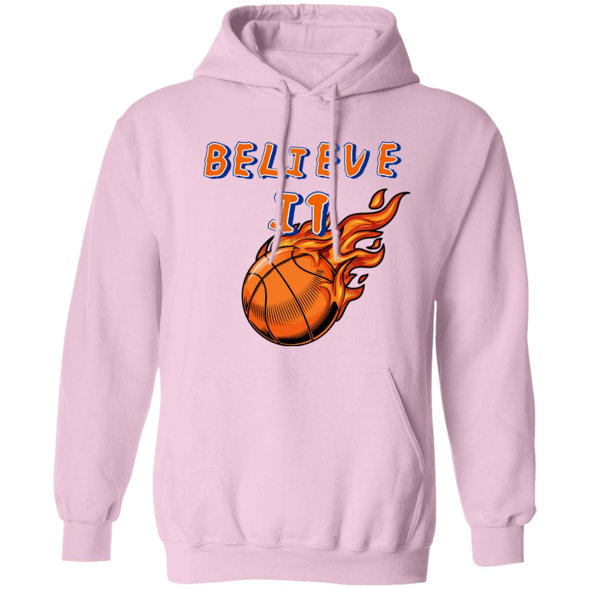 Believe It Pullover Hoodie Basketball Hoodie Anime Hoodie
