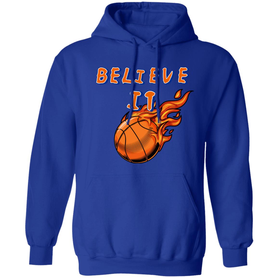 Believe It Pullover Hoodie Basketball Hoodie Anime Hoodie