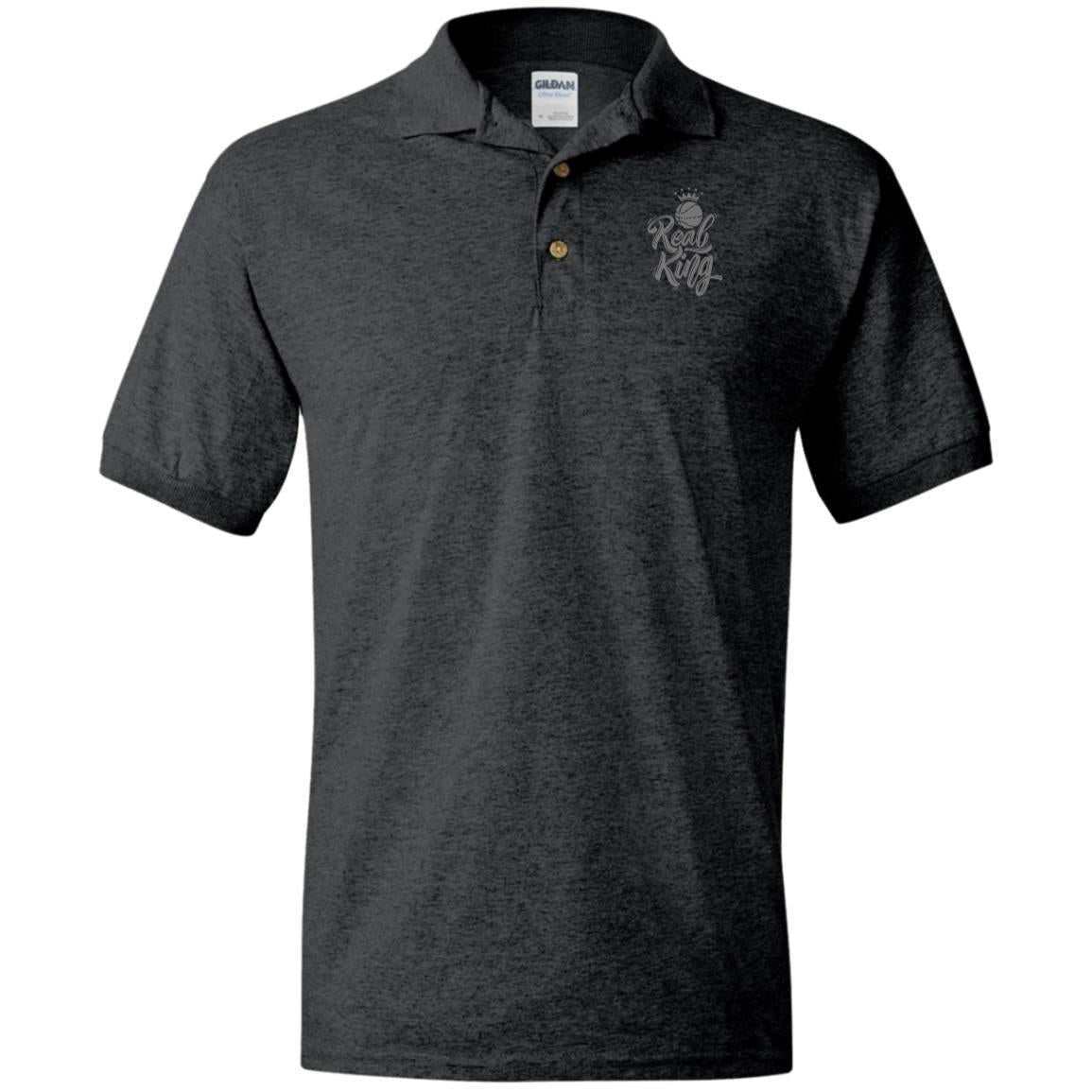 Real Basketball King Goat Jersey Polo Shirt Coach Polo; Athlete Polo; Player Polo