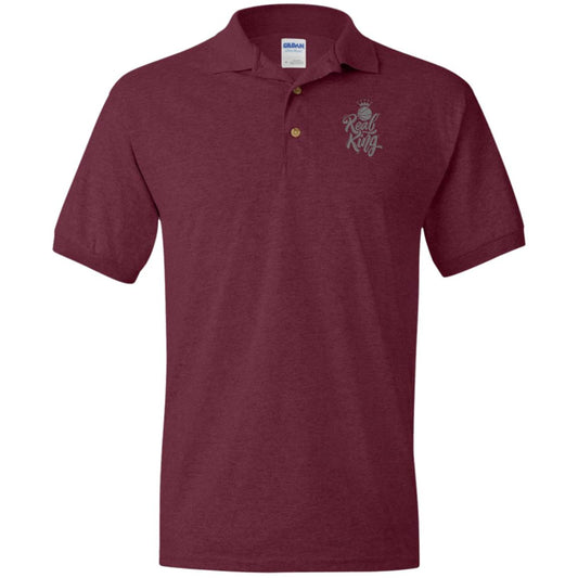 Real Basketball King Goat Jersey Polo Shirt Coach Polo; Athlete Polo; Player Polo