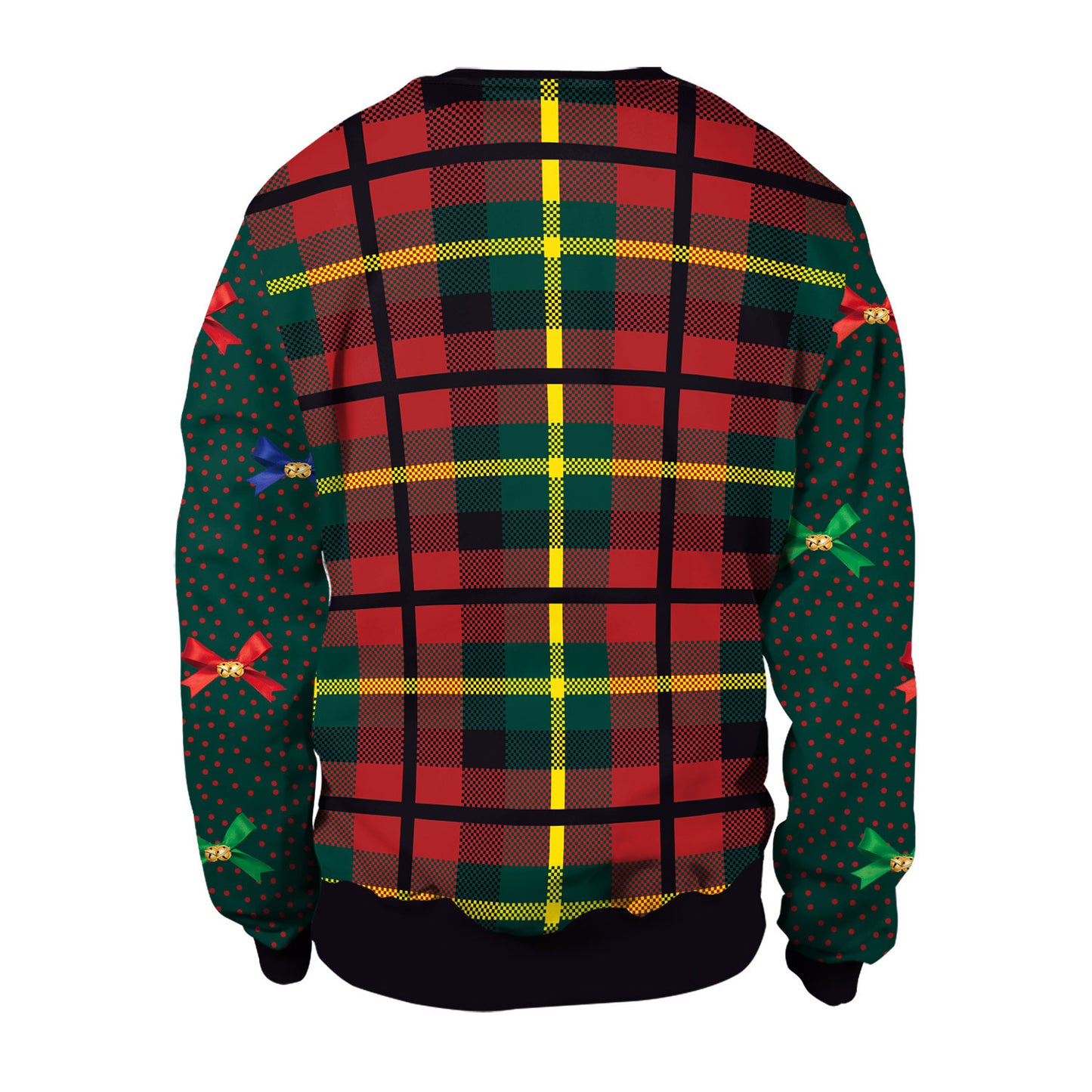 Ugly Sweater For Christmas Party Holiday Party Sweater reindeer round neck hoodie