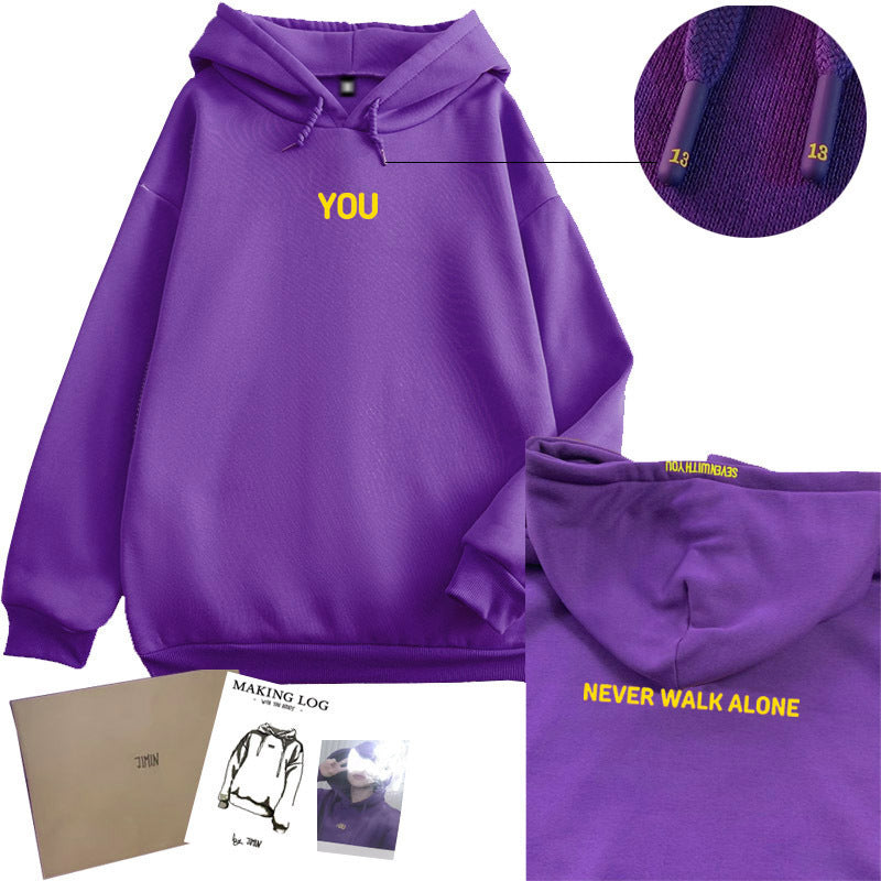 Purple & Gold Loyalty Hoodie – Unisex Streetwear Sweatshirt for HBCU Fans, Friendship & Brotherhood Inspired Apparel
Purple and Gold Hoodie Jimin hoodie You Never Walk Alone Loyalty Fraternity Hoodie Friendship Hoodie