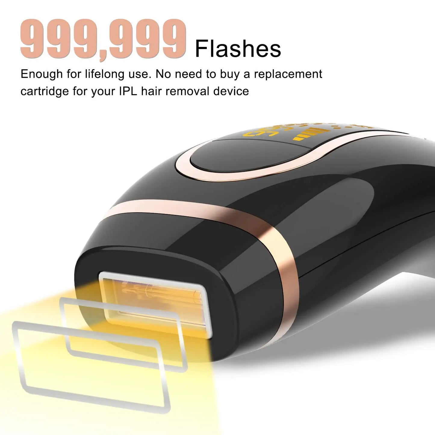Titan IPL Hair Removal  for Women Men At-Home Permanent Painless Hair Remover Device for Facial Whole Body Upgraded to 999,999 Flashes FDA approved laser Hair removal