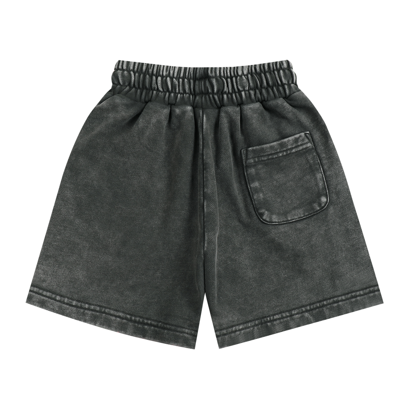 Cross Moon Phase Faith-Based Kids’ Shorts – Colorful Snow Washed Cotton Shorts for Boys & Girls | Christian Streetwear | Unisex Summer Activewear with Cross Patch Design Cross Moon Phase Faith Based Colorful Snow Washed Kids' Shorts