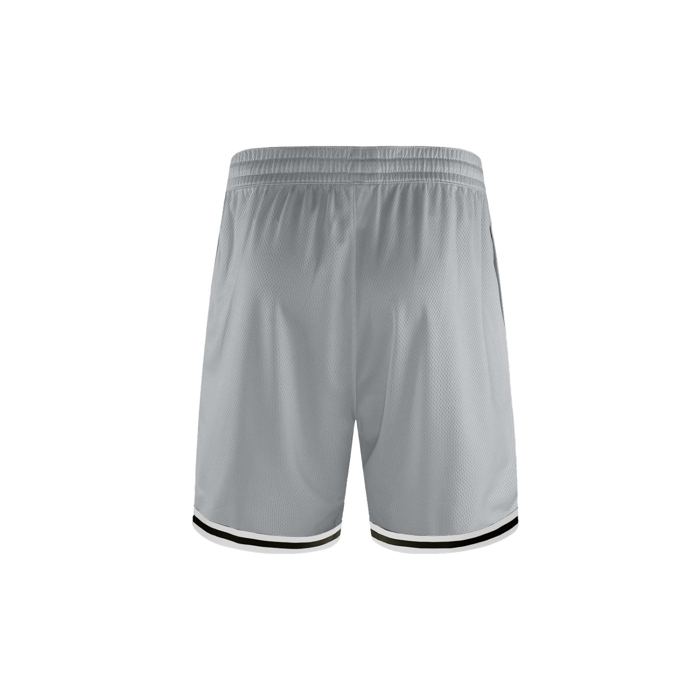 Three Cross Triple Cross Faith Based Classic Stripe Trim Basketball Shorts