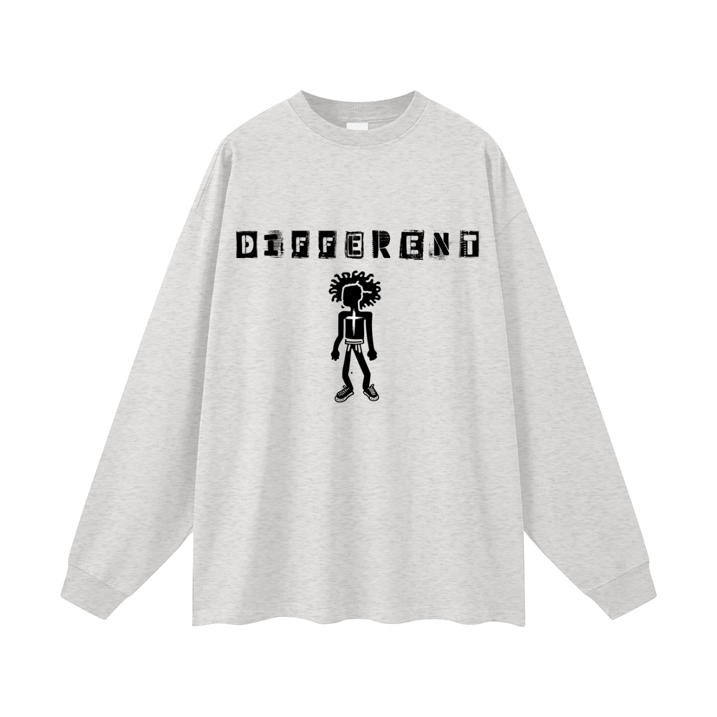 DIFFERENT Graphic Long Sleeve Shirt – Afro Urban Faith Based Streetwear Unisex Tee | Oversized Artsy Cotton Top | Black Art Fashion Shirt
Different Cross Man Oversized Unisex Long Sleeve T-Shirt Faith Based Motivational Shirt Christian Shirt Yeshua Jesus